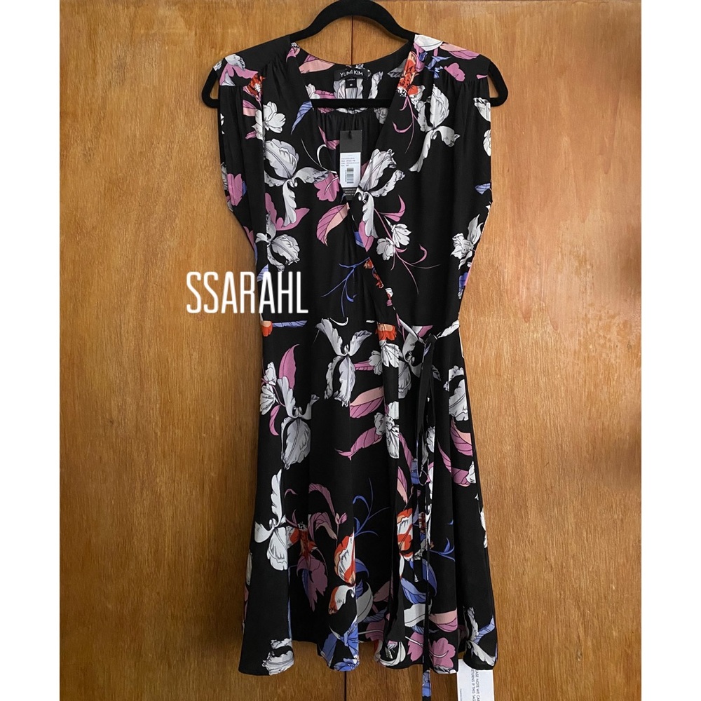 Yumi Kim Silk Wrap Dress - Picture 4 of 7